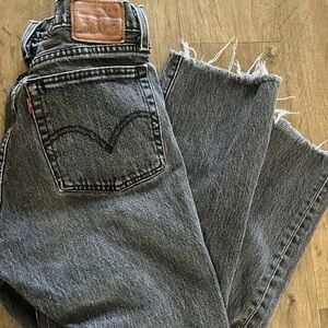 Levi's Black Straight Leg Jeans Classic Style